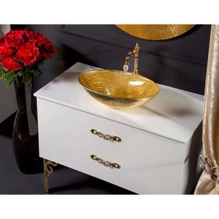 Столешница Armadi Art Solid Glass 110см белый 851-110